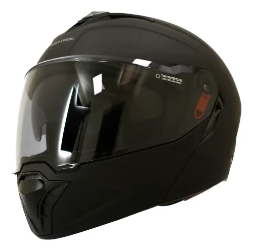 CASCO KONTROL TROOPER NEGRO MATE