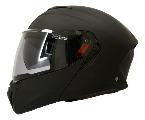 CASCO KONTROL TROOPER NEGRO MATE