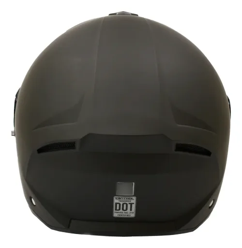 CASCO KONTROL TROOPER NEGRO MATE